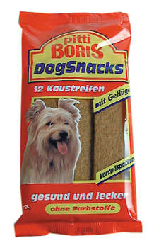 Pitti Boris Dog-Snack - 3er Pack Geflügel