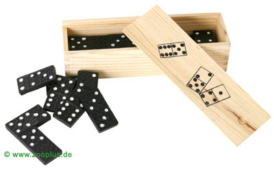 Dominospiel in Holzbox - Ihr Treue-Geschenk