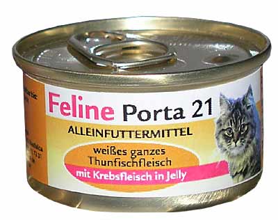 Feline Porta 21 Katzenfutter 6 X 90 G - Kitten Hühnerfleisch Mit Reis