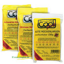 Cool Fish Frostfutter rote & wei�e & schwarze M�ckenlarven