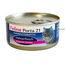 Feline Porta 21 Katzenfutter 6 x 156 g - - H�hnerfleisch mit Reis - Sensitive