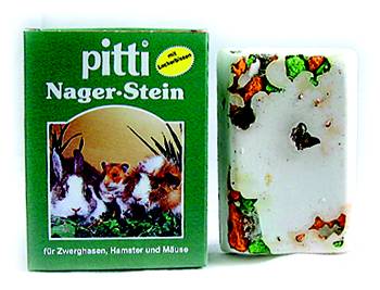 Nagerstein mit Leckerbissen -