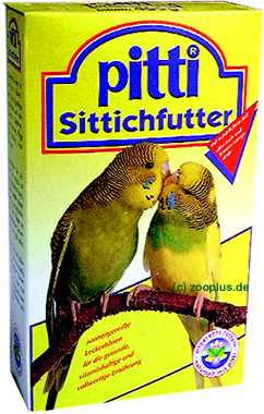 Pitti Sittichfutter - Multipack 3 x 1 kg
