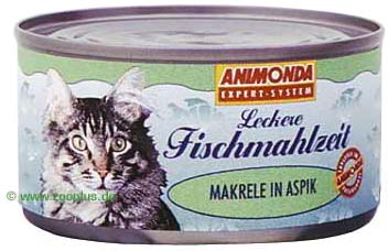 Animonda Carny Fisch Men� 12 x 185 g - Makrele in Aspik