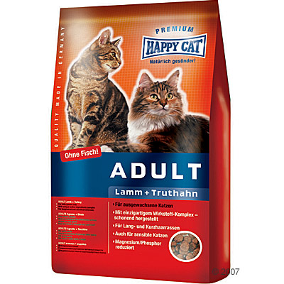Happy Cat Adult Lamm & Truthahn - 10 kg