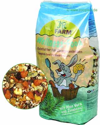 JR Farm Wellness-Food Zwergkaninchen - 650 g