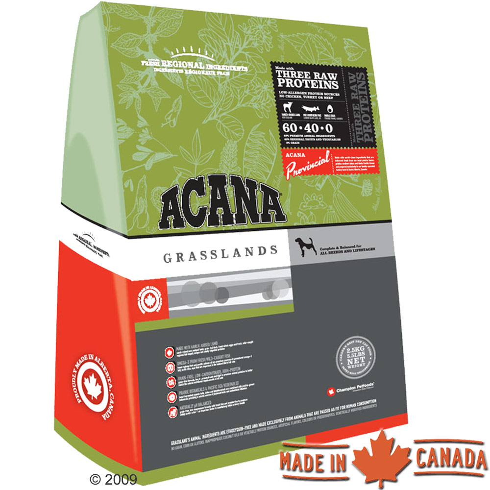 Acana Grasslands Hundefutter 135 kg