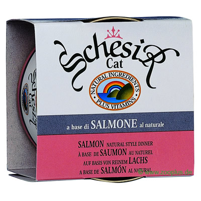 Schesir Natural 6 x 85 g - reiner Lachs
