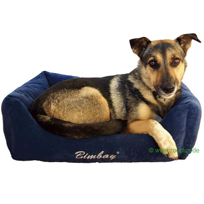 Hundebett Bimbay blau - 100 cm