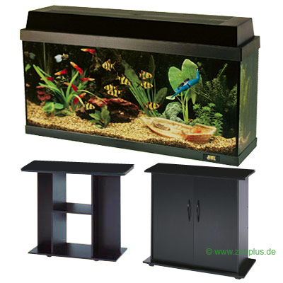 Juwel Aquarium Rekord 110 Aquarium Rekord 110 schwarz ohne Unterschrank