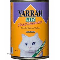 zooplus-Mein Haustiershop Yarrah Bio Br�ckchen 6 x 405 g - - Huhn & Rind