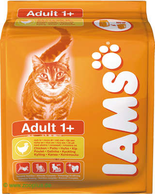 Iams Adult mit viel Huhn - - 10 kg