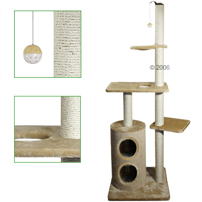 Kratzbaum Bruno - beige