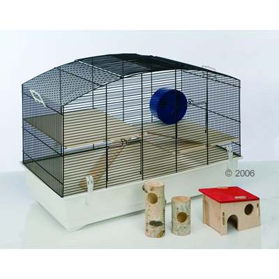 Hagen LivingWorld Nagerk�fig Exercise Dome - K�fig Ma�e: B 67 X T 36 X H 47 Cm