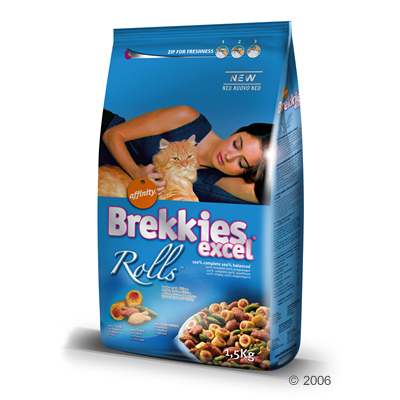 Brekkies Excel Rolls mit Thunfisch & Forelle - 1,5 kg