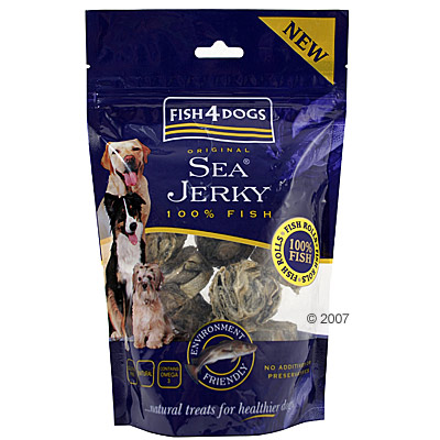 Fish-4-Dogs Kabeljaurollen - 100 g