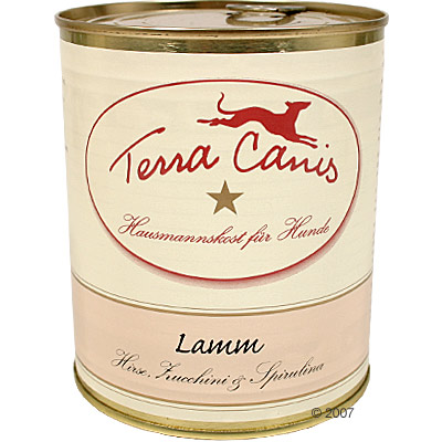 Terra Canis 6 X 800 G - Wild Mit Dinkel, Kürbis, Beeren & Joghurt