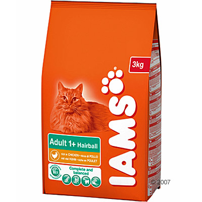 Iams Hairball Control System - 3 kg