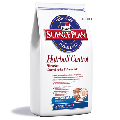 Hill�s Feline Hairball Control Mature Adult Senior - 2 kg