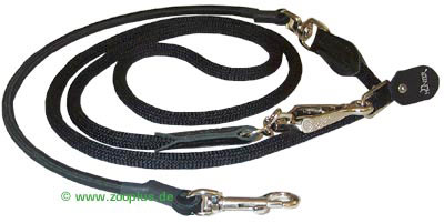 Hunter Fahrradleine - Ma�e: 1 cm breit und 170 - 250 cm lang; Fa