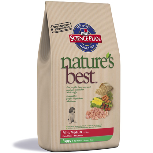 Hill`s Nature�s Best Canine Puppy Mini / Medium - 12 kg