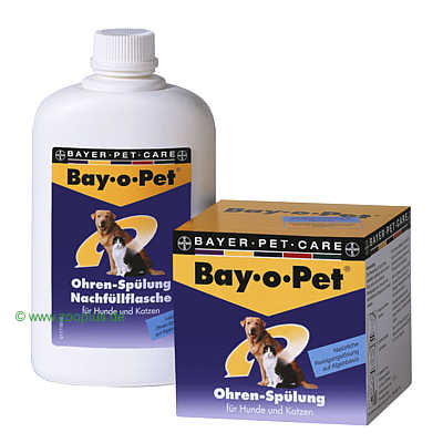 Bay-o-Pet Ohrenspülung - 2 x 25 ml, mit Applikator