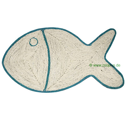 Kratzmatte Fisch - ca. 30 x 50 cm