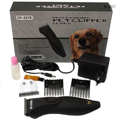 Mehr Infos zu Akku-Schermaschine Pet Clipper CP-2278 + Austauschscherk�pfe - Sparset  Pet-Clipper + Austauschscherk�pfe