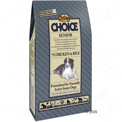Nutro Choice Senior Huhn & Reis Hundefutter - 13,5 kg