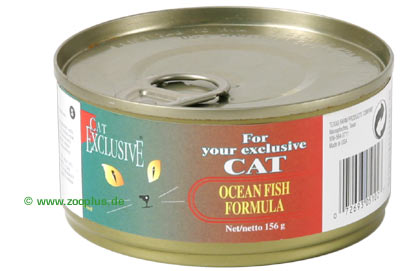Cat Exclusive 6 x 156 g - Ocean Fish