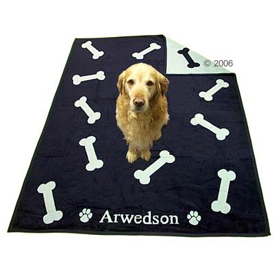 Arwedson Hundedecke Knochen - 200 x 150 cm