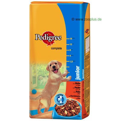 Pedigree Junior Huhn + Reis - - 15 kg