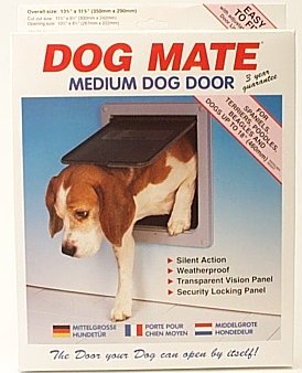 Hundet�r  Dog Mate - wei�