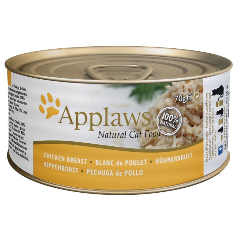 Applaws Nassfutter für Katzen - Chicken Breast 70g