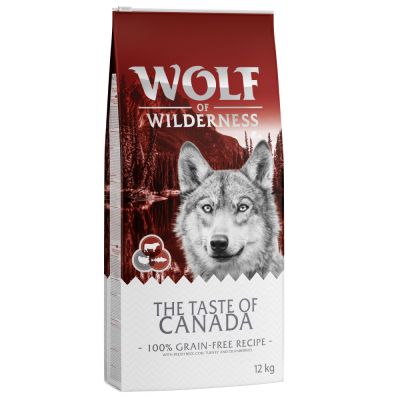 Verpackung eines Wolf of Wilderness Trockenfutters