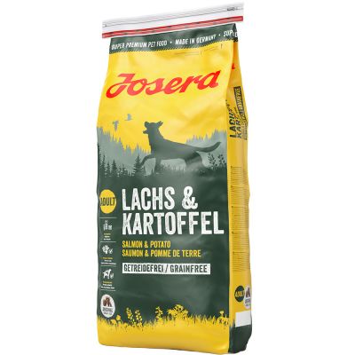 Josera Lachs und Kartoffel Getreidefrei futter hunde