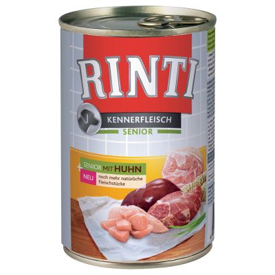 Rinti Kennerfleisch Senior nassfutter hunde