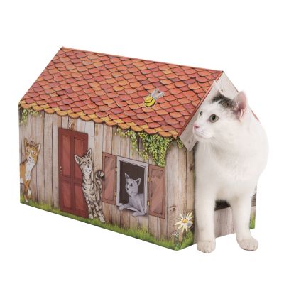 zoolove Katzenhaus Home inkl. Kratzbrett zoolove Katzenhaus Home inkl. Kratzbrett