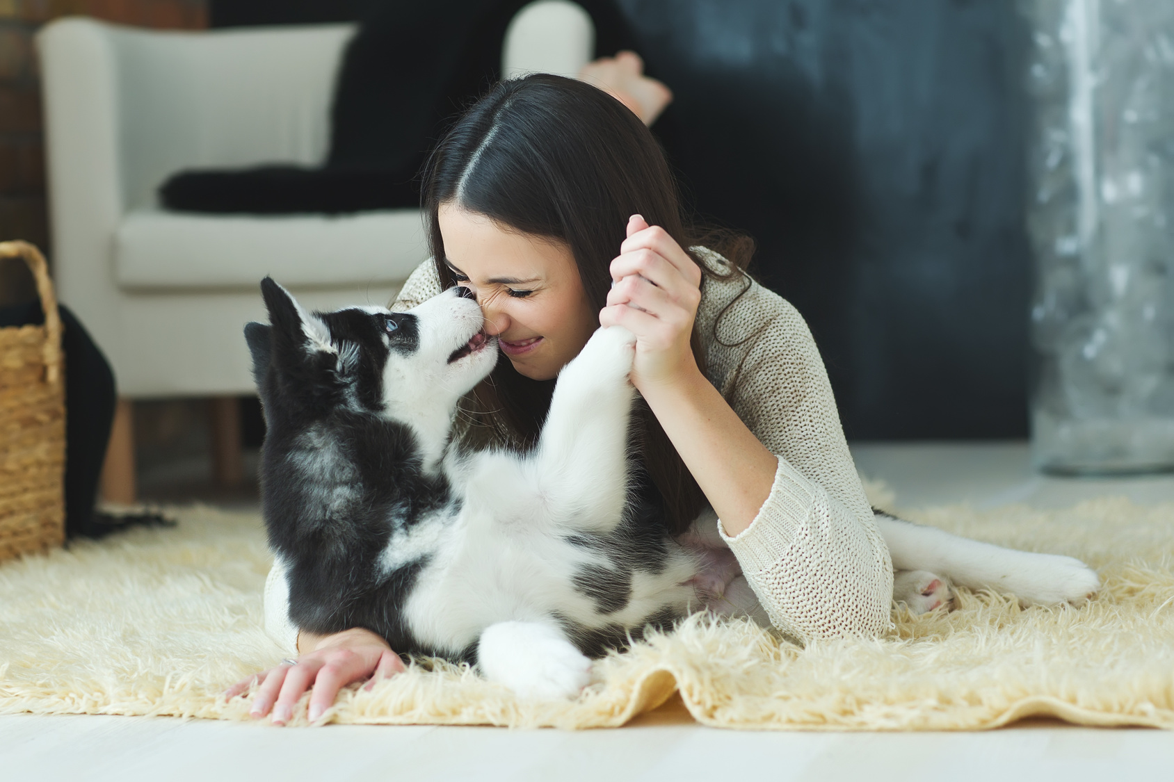 Mit ich hund habe geschlafen meinem Ich habe