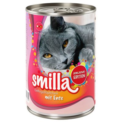 Boite pour chat Smilla Geflügeltöpfchen 6 x 400 g