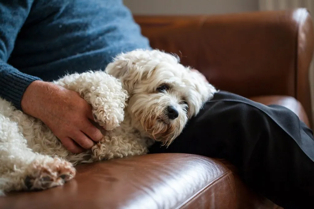 Hund für Rentner und ältere Menschen