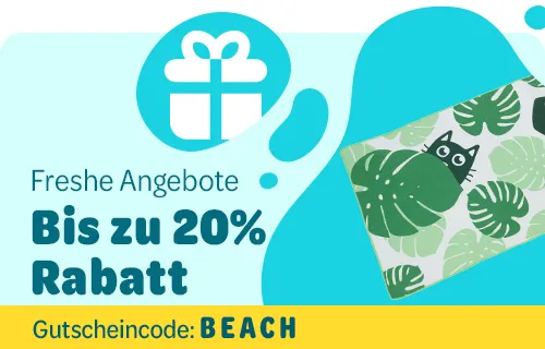 zooplus Sommer Aktion bis zu 20% Rabatt und gratis Handtuch