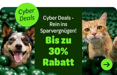 zooplus Cyber Deals bis zu 30 % Rabatt