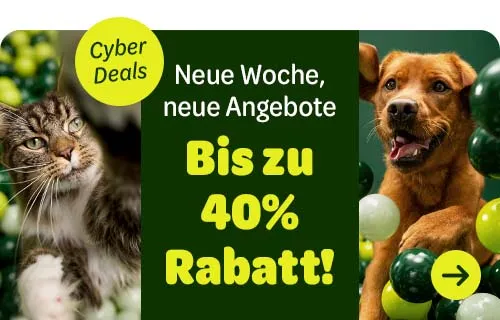 zooplus Cyber Deals bis zu 40% Rabatt