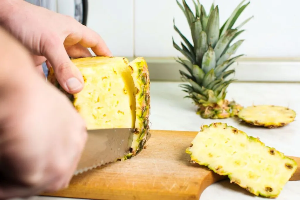 Ananas-Zubereitung f&uuml;r Hunde